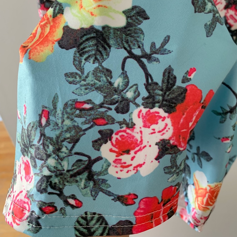 Flower Sleeveless Dress - image 4